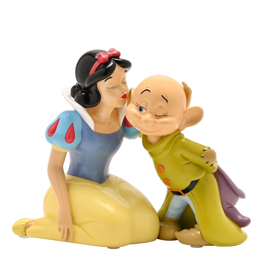 Snow White & Dopey Spaarpot – Resin Geldpot | Disney Cadeau