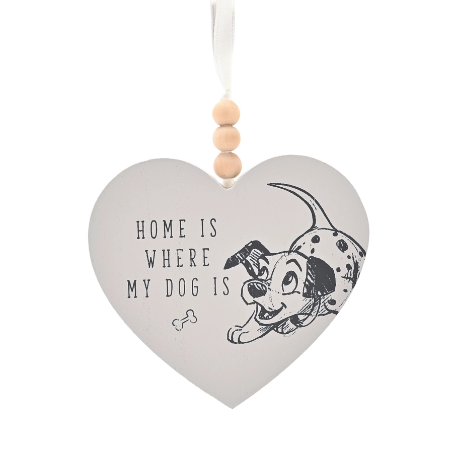 Disney Cats & Dogs Wandplaque – Home is where my Dog is