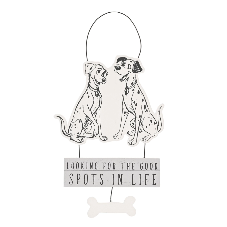 Disney Cats & Dogs Wandplaque – Dalmatiërs Small – muurdecoratie