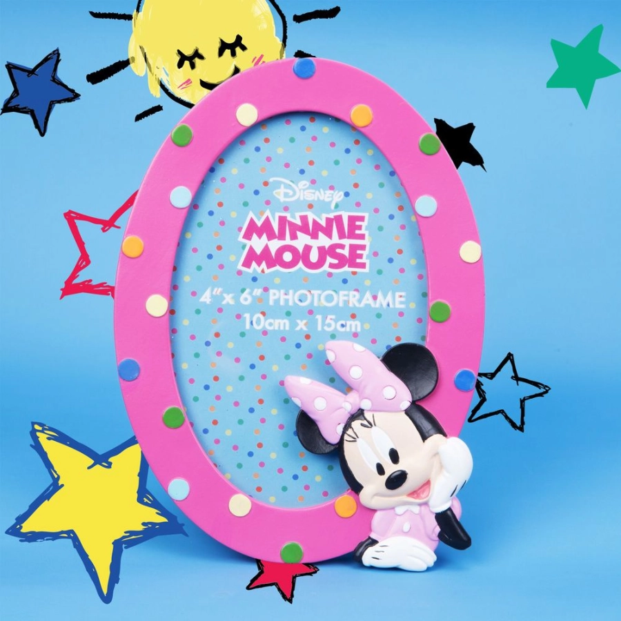 Minnie Mouse fotolijst stippen