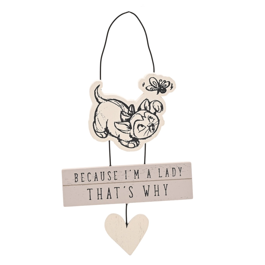 Disney Cats & Dogs Wandplaque – Peg Small Plaque