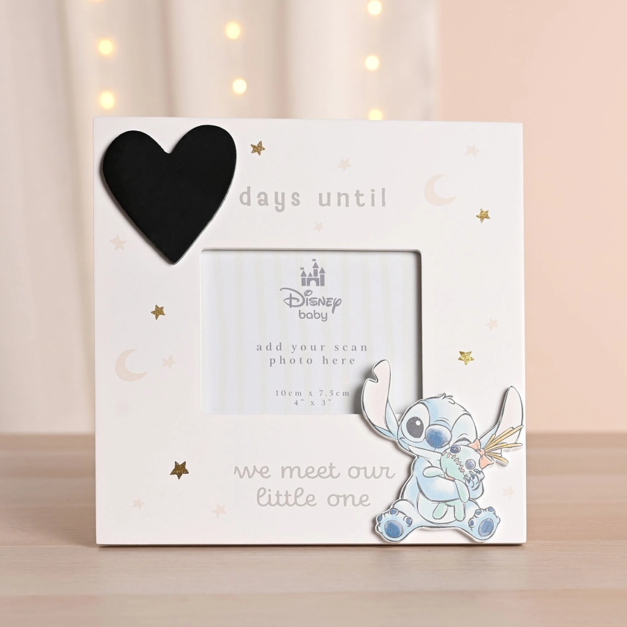 Disney Stitch Baby Countdown Scan Frame – stijlvolle echo-foto lijst