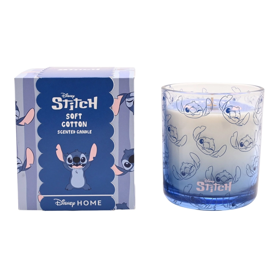 Disney Stitch Geurkaars – Soft Cotton – gezellige interieurkaars
