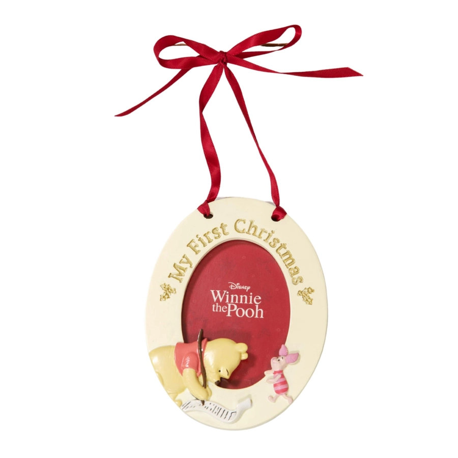 Winnie the Pooh Fotolijst “Baby’s First Christmas” – ideaal voor eerste kerstfoto