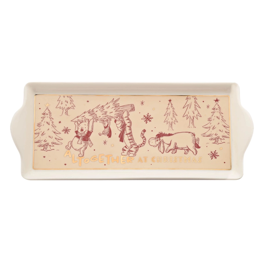 Winnie the Pooh Keramisch Serveerbord – Rechthoekig (Rectangle Plate)