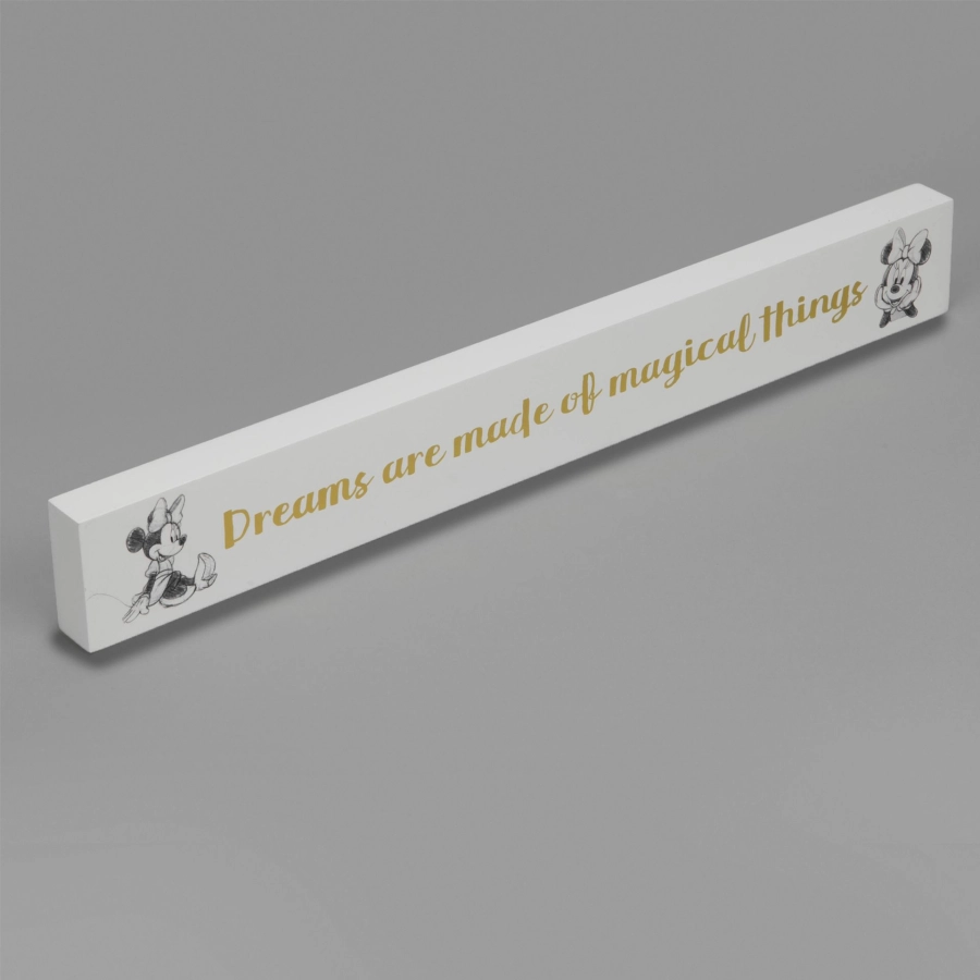 Disney Minnie Desk Plaque – Dreams Are Made of Magical Things