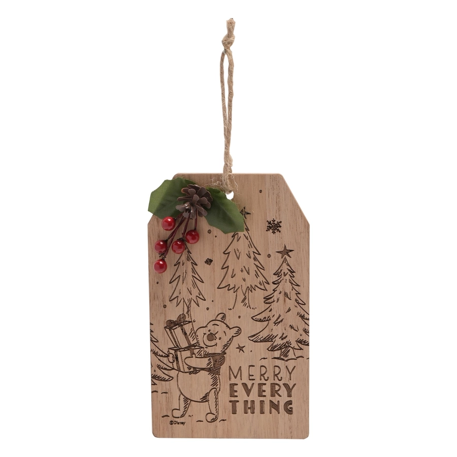 Winnie the Pooh Wandhanger – Houten Hanging Plaque