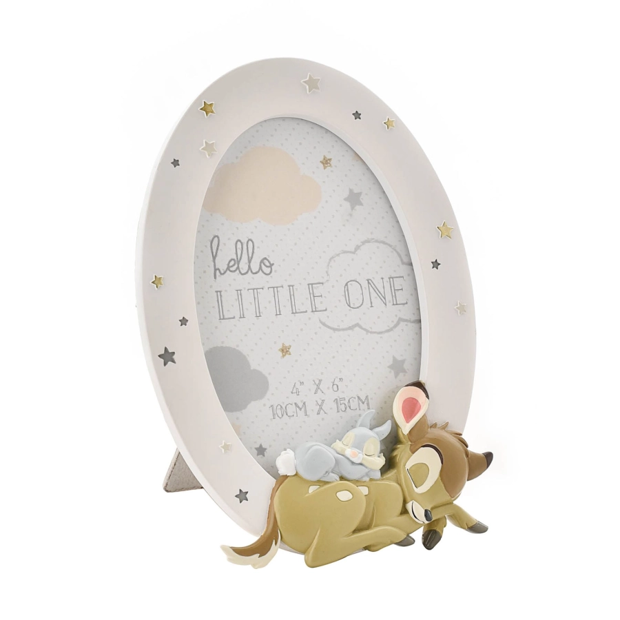 Bambi & Thumper Resin Fotolijst – Magical Beginnings 10 × 15 cm