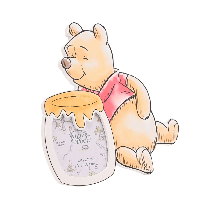 Winnie the Pooh Houten Fotolijst – Honey Pot Shaped Photo Frame 4x6