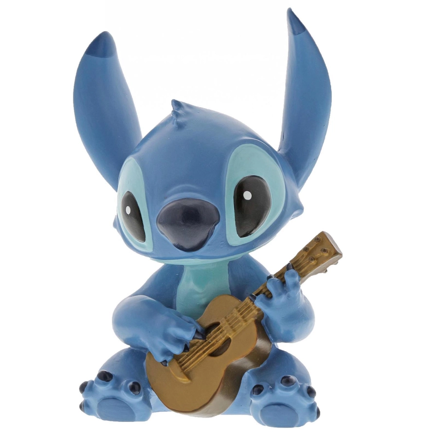 Stitch met gitaar beeldje | Disney Showcase figurine