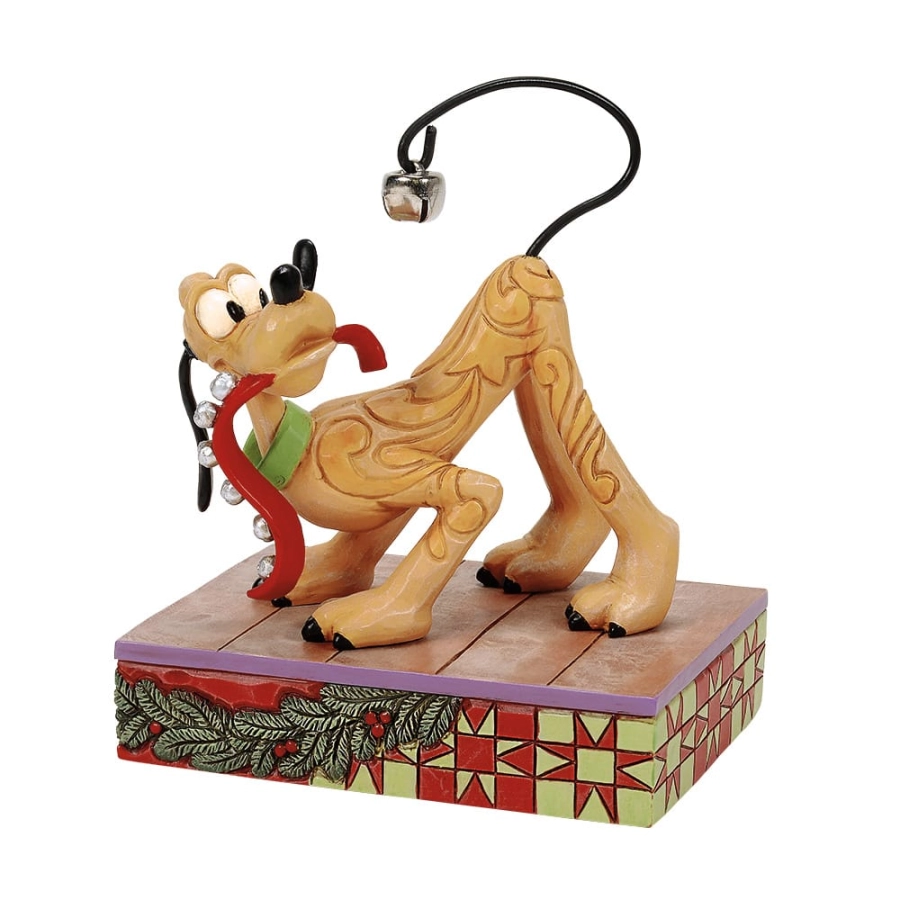 Pluto met belletjes beeldje - Disney Traditions - 6016885
