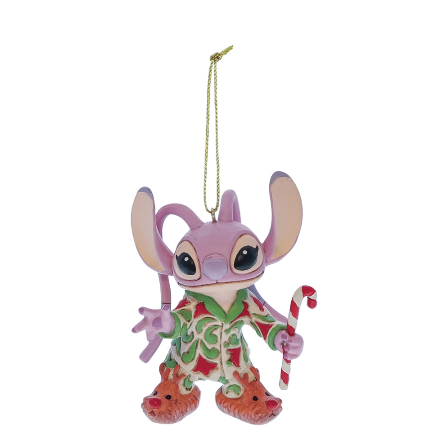 Angel in Christmas PJs Hanging Ornament - Disney Traditions by Jim Shore - 6017544