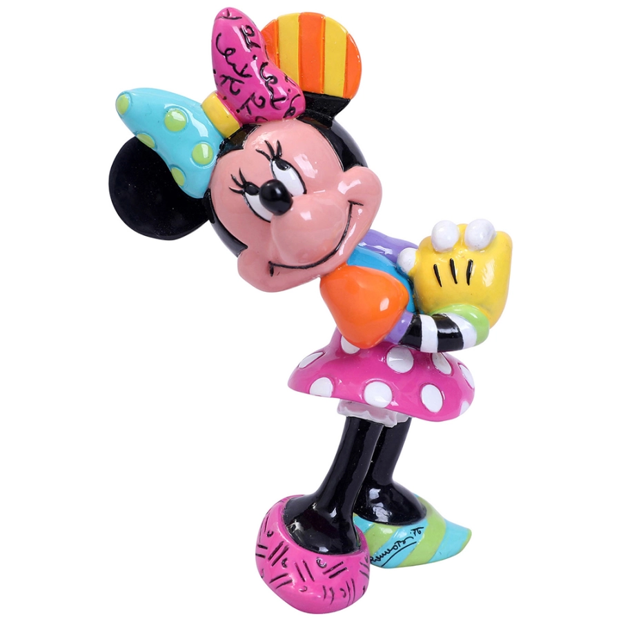 Minnie Mouse Blushing Mini Figurine - Disney BRITTO - 6006086