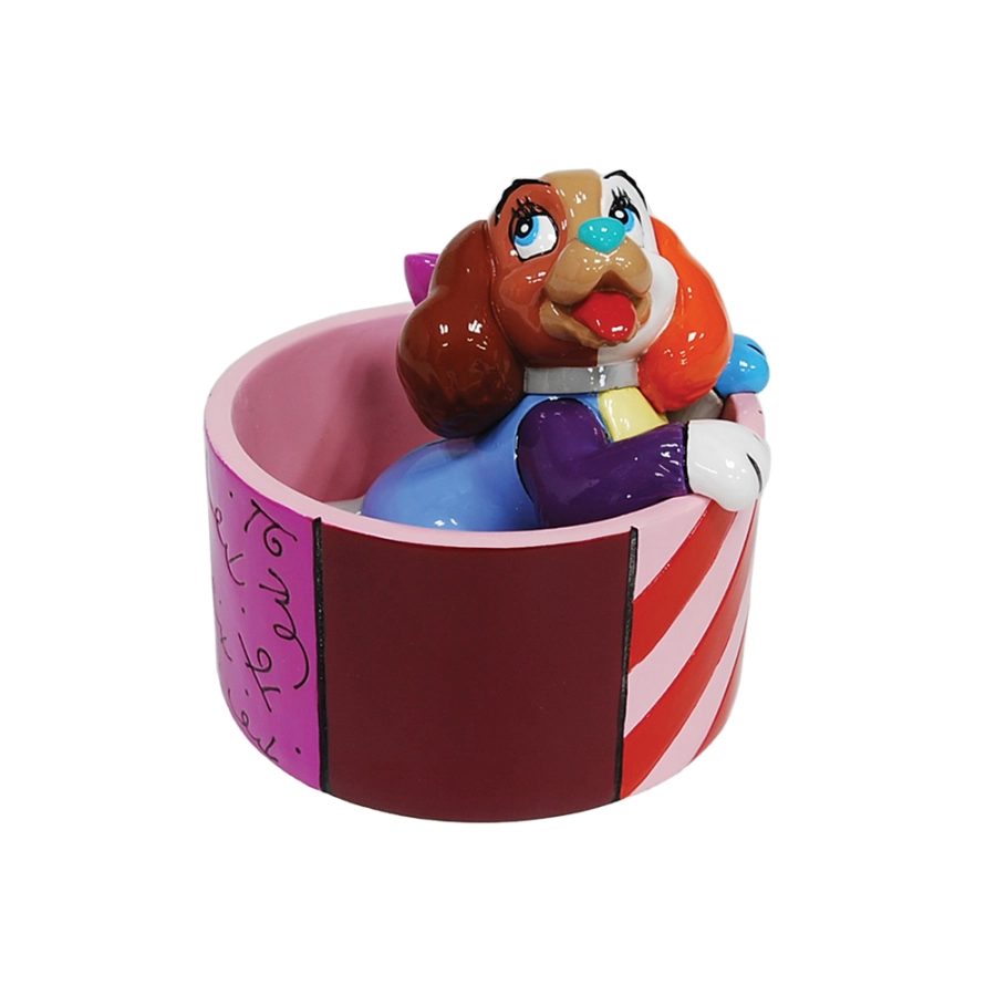 Lady 70th Anniversary Mini Figurine - Disney BRITTO - 6017592