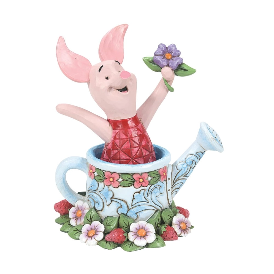 Piglet in a Watering Can Figurine - Disney Traditions by Jim Shore - 6014320