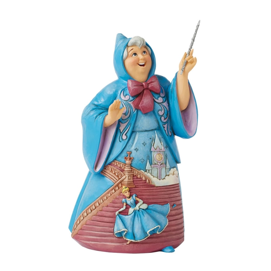 Cinderella Fairy Godmother Figurine - Disney Traditions by Jim Shore - 6016898