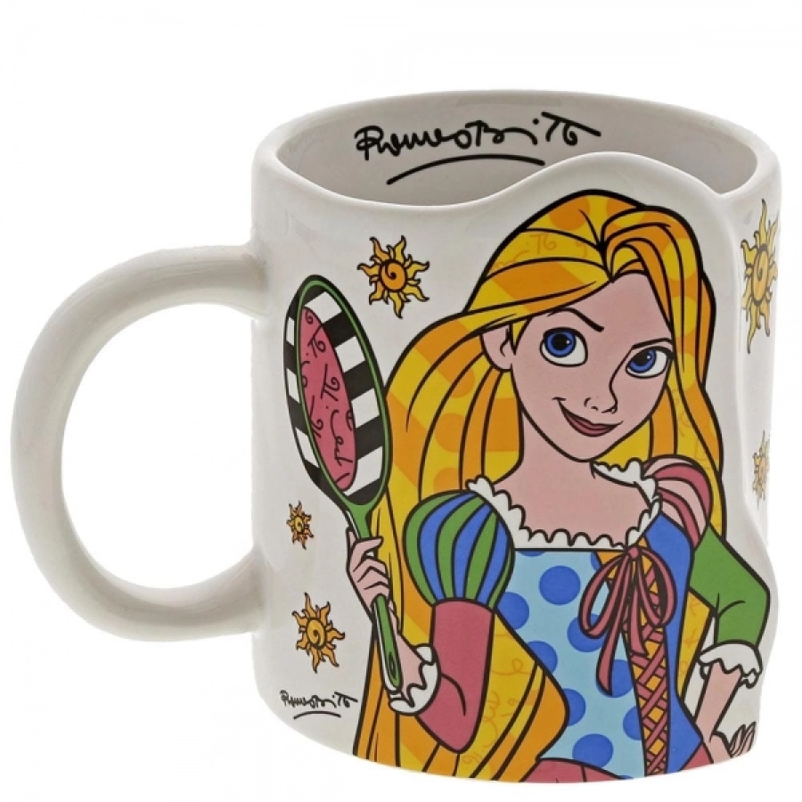 Disney Rapunzel mok Britto – kleurrijke mok in pop-art stijl