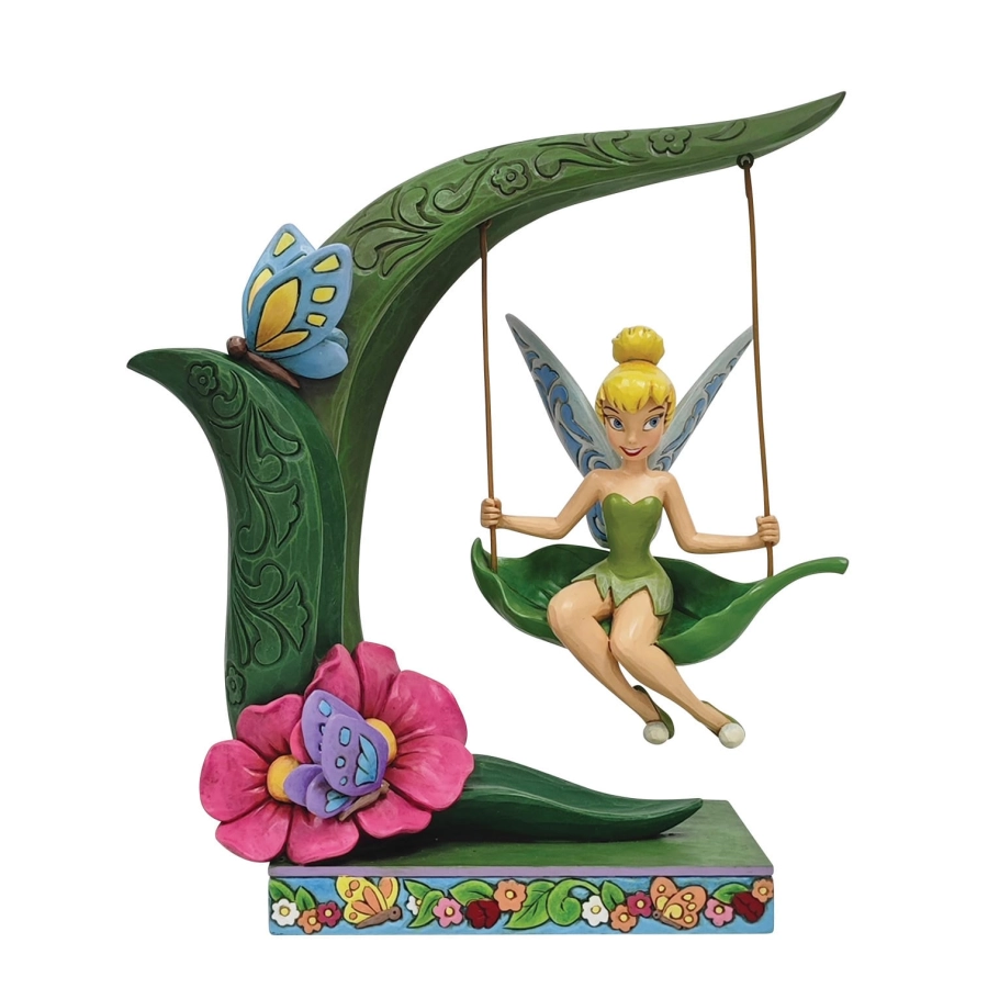Tinker Bell op schommel beeldje Disney