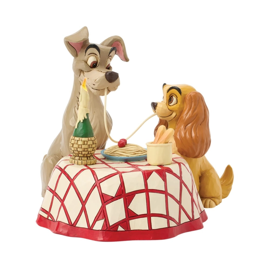 Lady en de Vagebond LED beeldje Disney